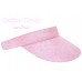 "Cotton Candy"  Ladies s Pastel Pink Floral Spring Sports Fashion VISOR  eb-49119664